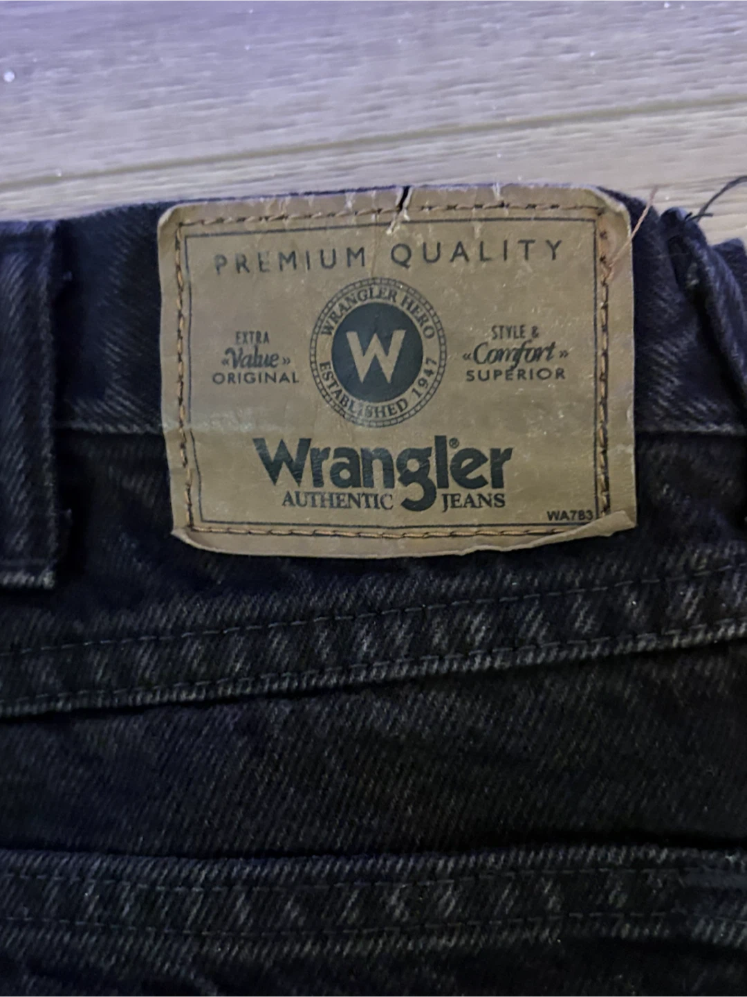 Wrangler Authentic Jeans Black - photo 3