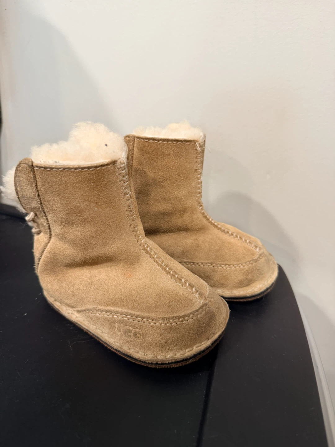 UGG Baby Sheepskin Boots + Cozy Booties Bundle (0–6 Months) - photo 2