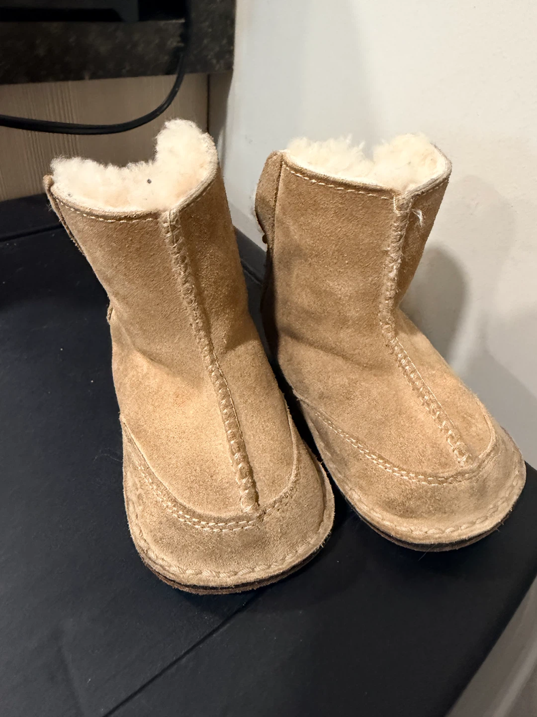 UGG Baby Sheepskin Boots + Cozy Booties Bundle (0–6 Months) - photo 3
