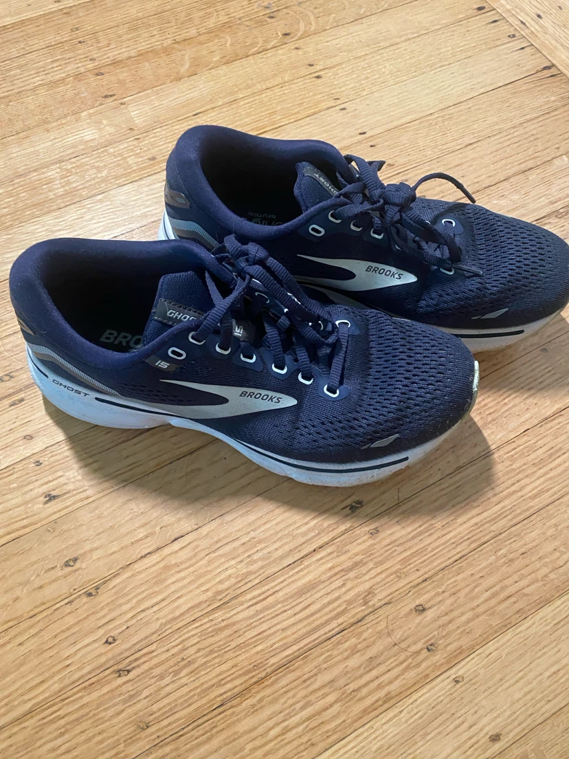 Brooks Ghost 15 Running Shoes - Navy Blue - photo 2