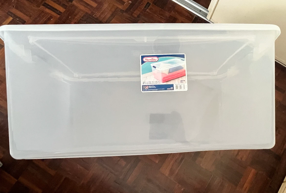 Sterlite - XL Storage Box with Lid (Clear)