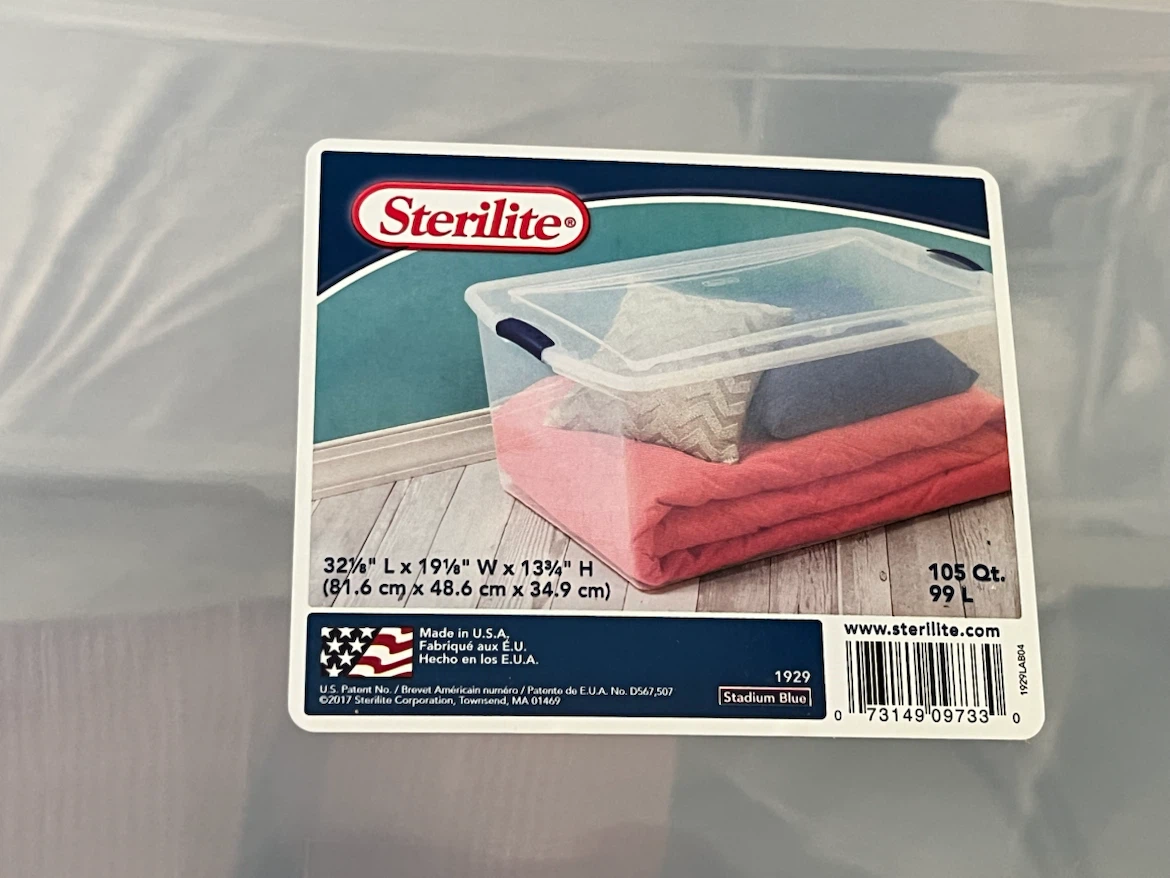 Sterlite - XL Storage Box with Lid (Clear) - photo 3