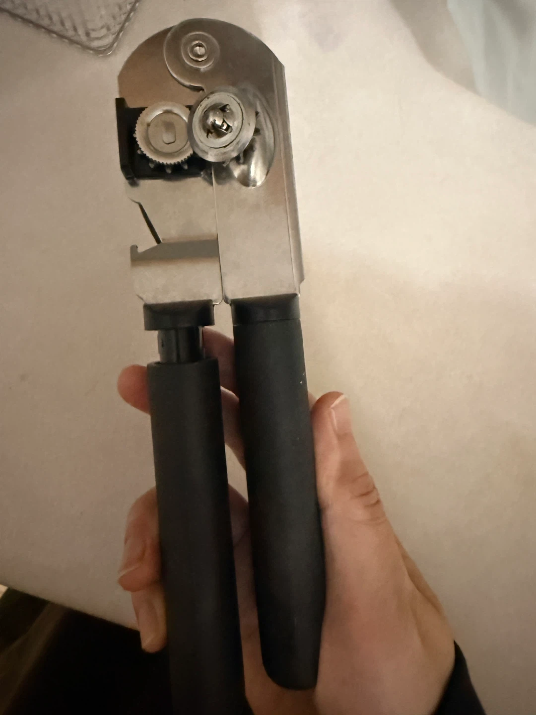 Can opener & garlic press