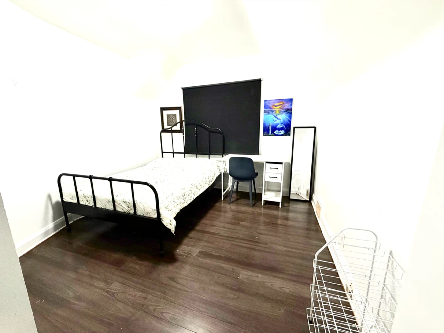 Black Double size  Metal Bed Frame - photo 2