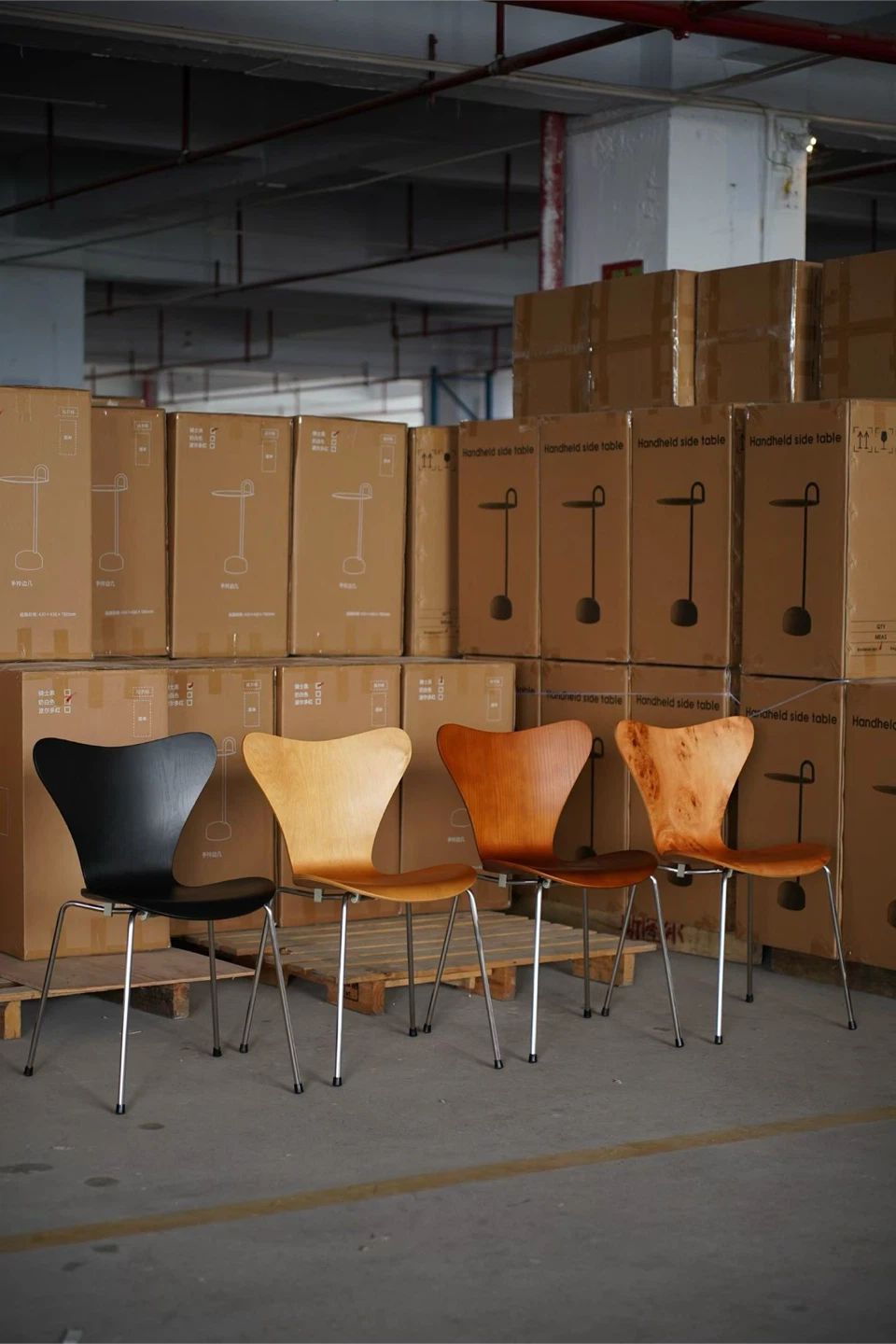 Modern Wooden Dining Chair(4 colors) - photo 2