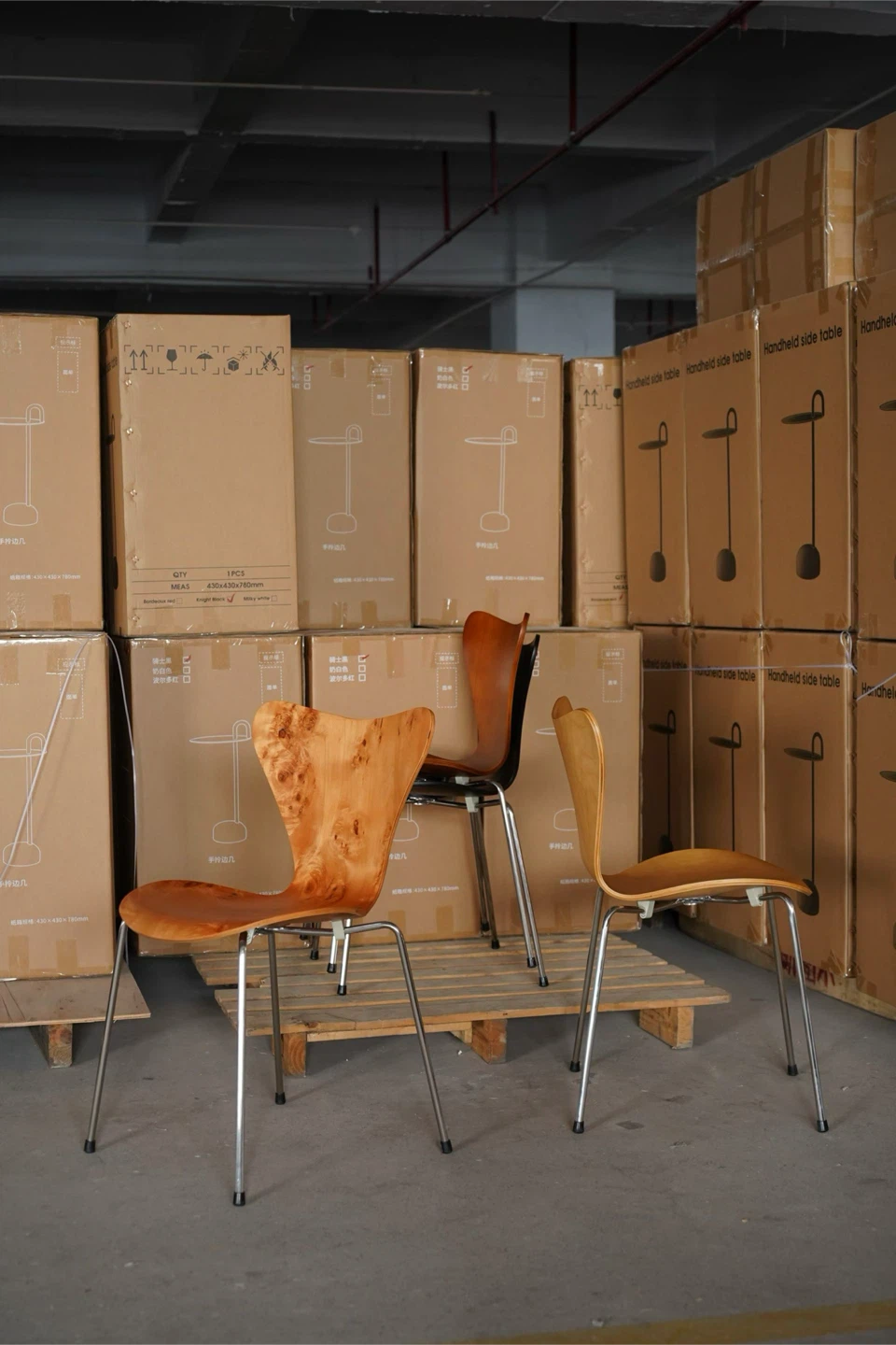 Modern Wooden Dining Chair(4 colors) - photo 3