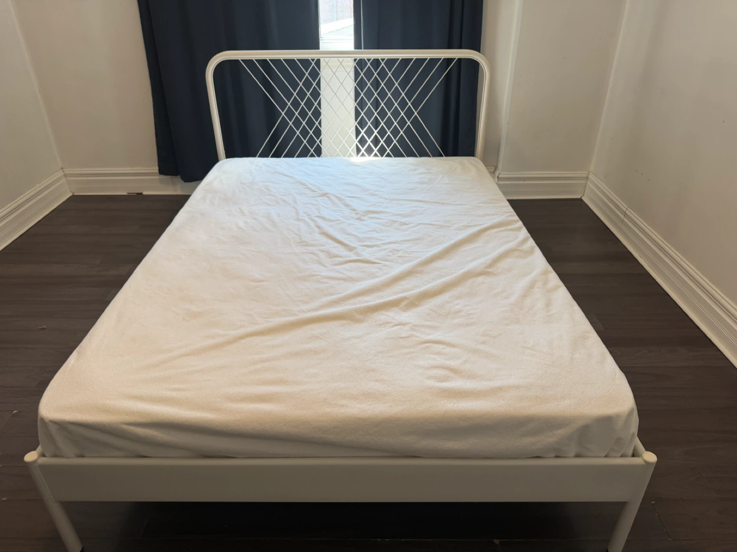 Black Double size  Metal Bed Frame - photo 3