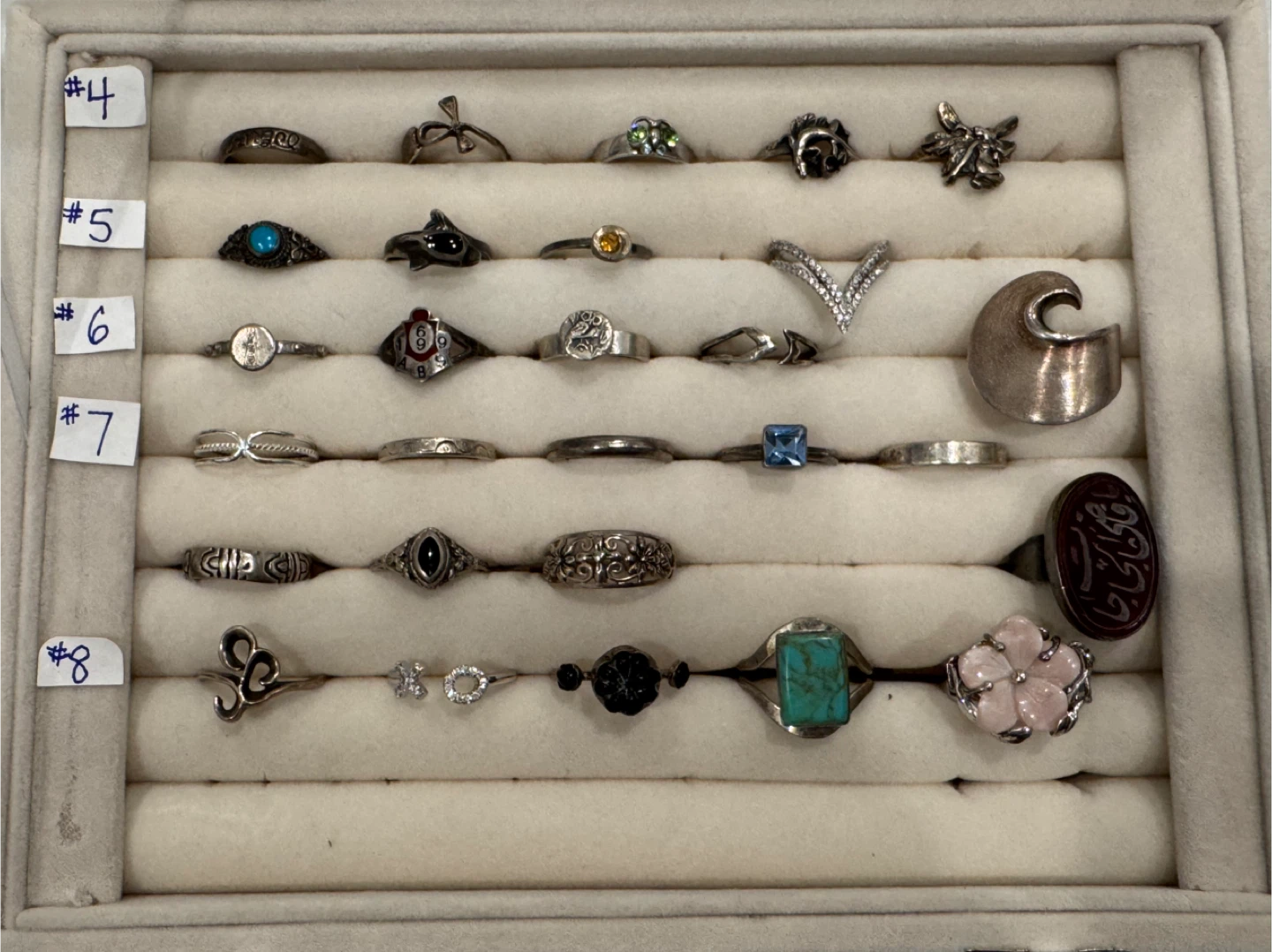 Individual Vintage Silver Rings For Sale (Just Restocked)