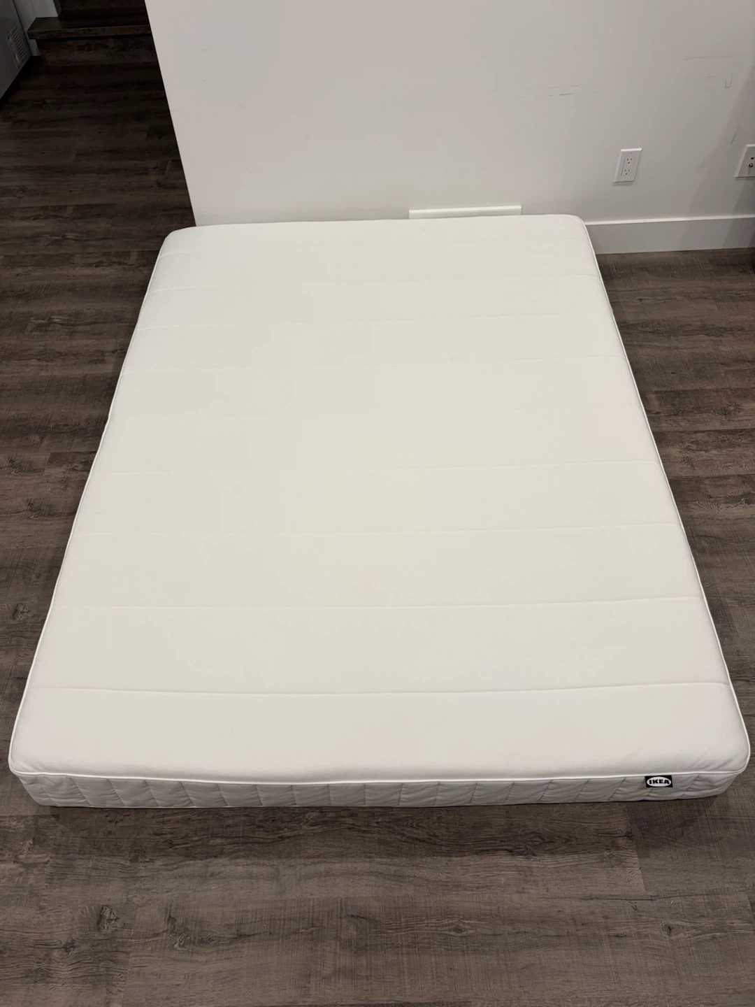 IKEA Queen VESTEROY hybrid mid firm mattress
