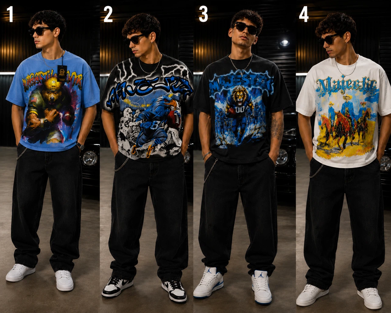 Majestik Graphic T-Shirt