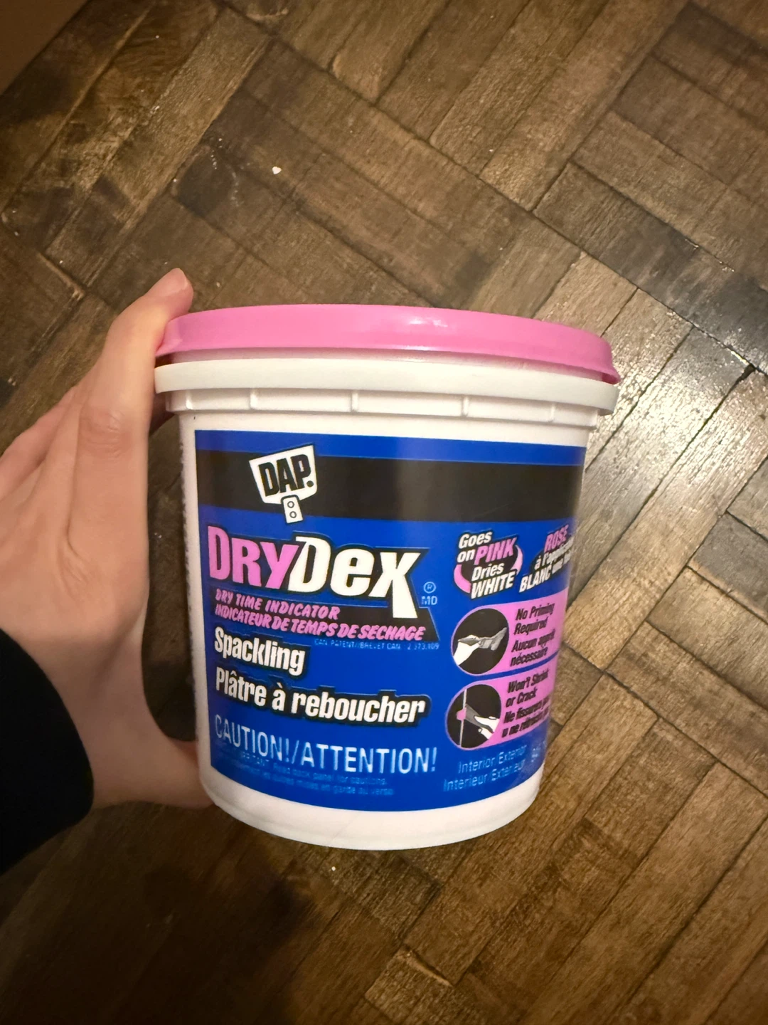 Wall Repair (DAP DryDex & Polyfilla + Putty Knives)