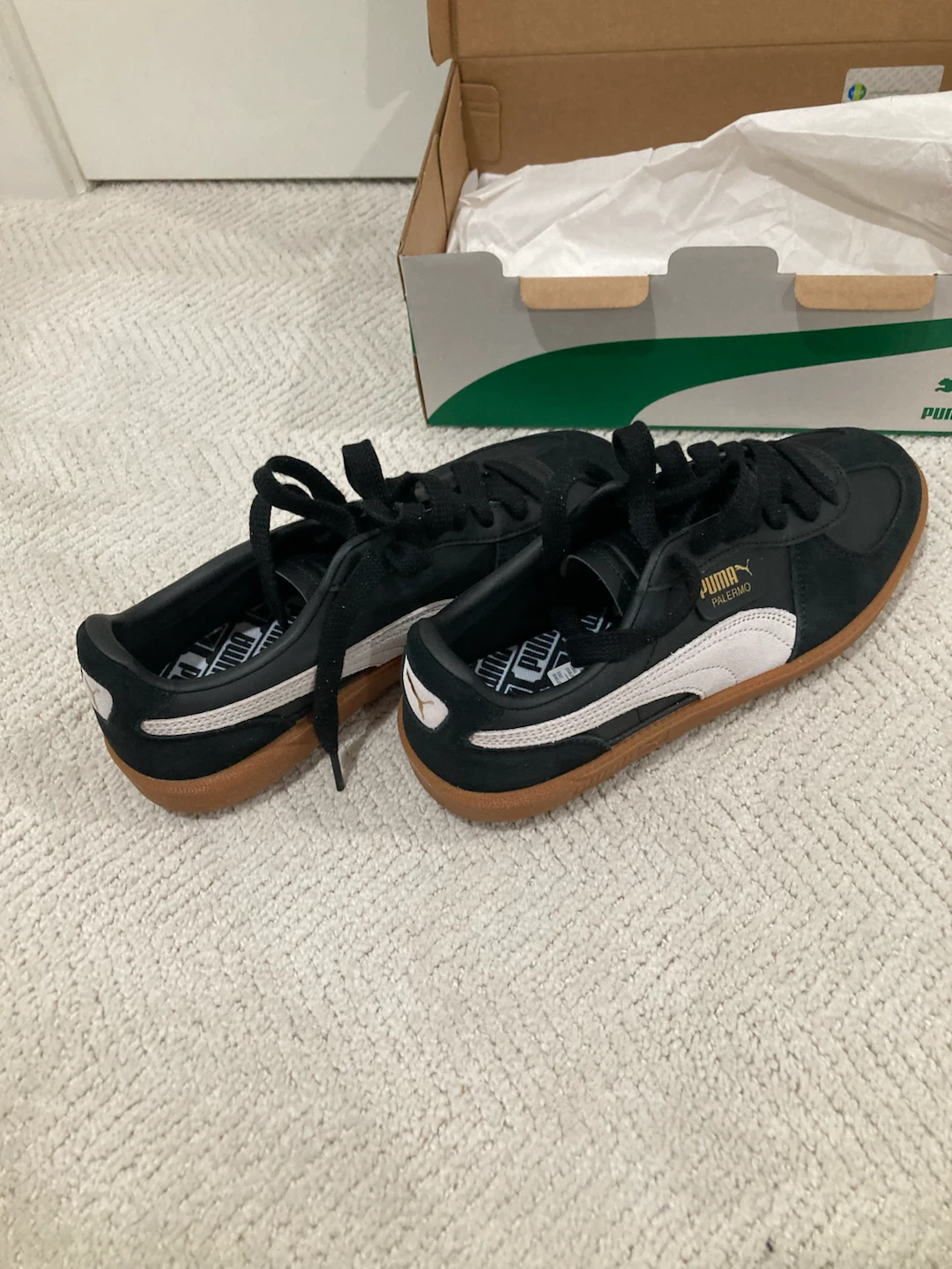 Puma Palermo Lth (Womens US 9) - Like New - photo 2
