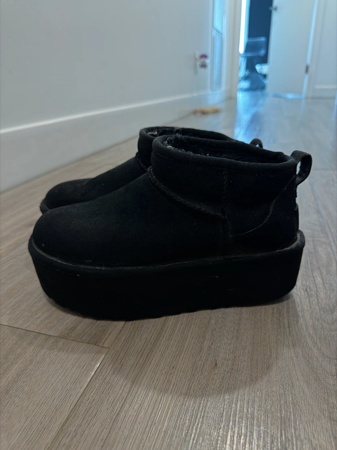 UGG Tasman Platform Boots - Black