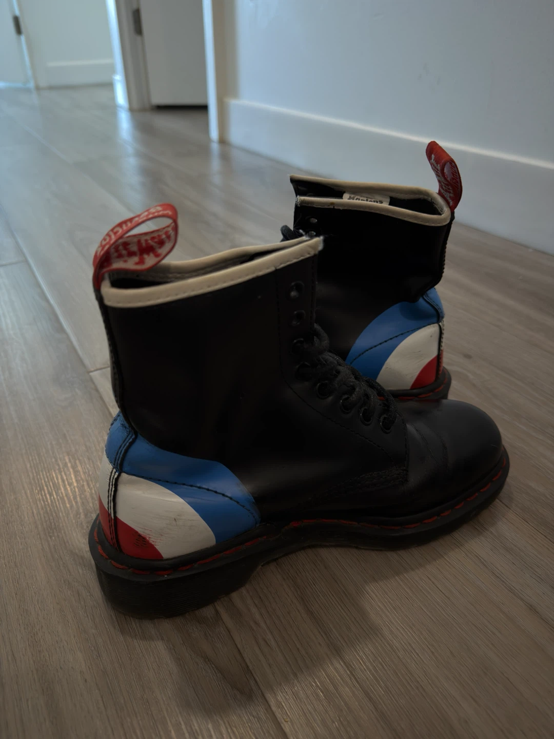 Dr. Martens Black Leather boots. Collector edition.