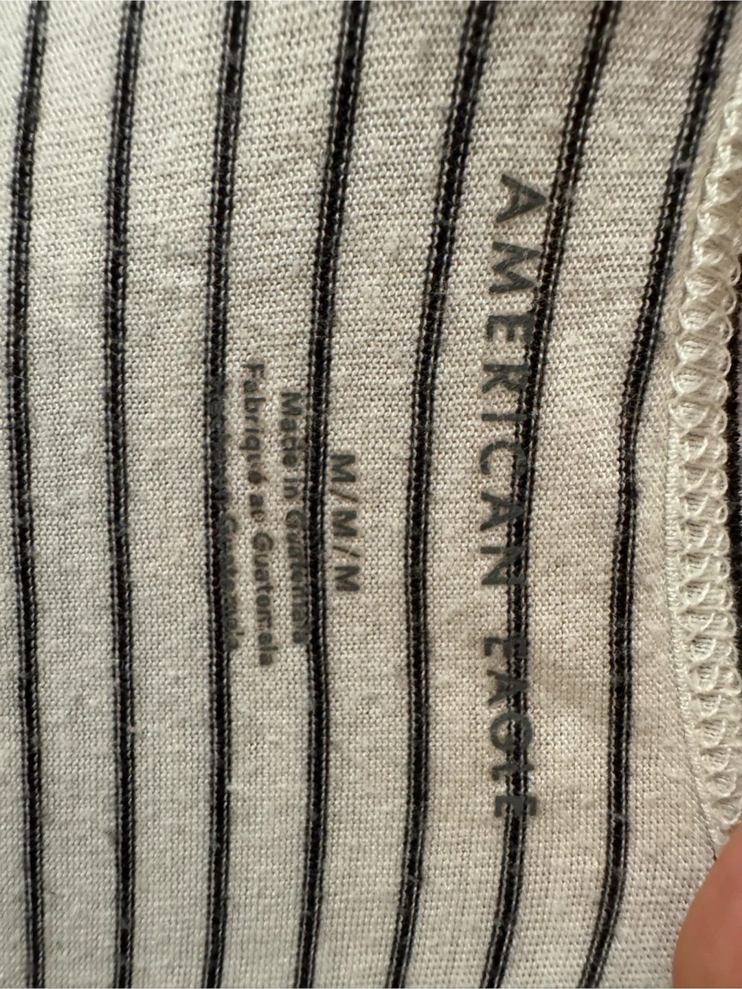 American Eagle Striped T-Shirt - Medium - photo 3