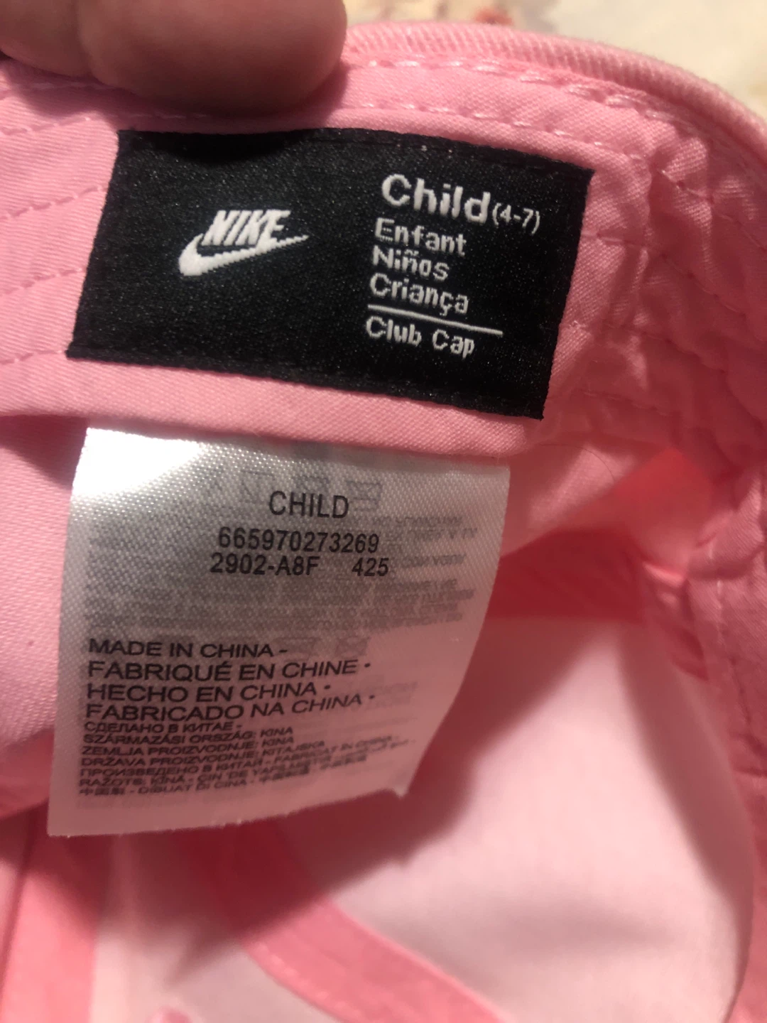 NEW Nike Kids' Futura Club Cap - Pink - photo 4