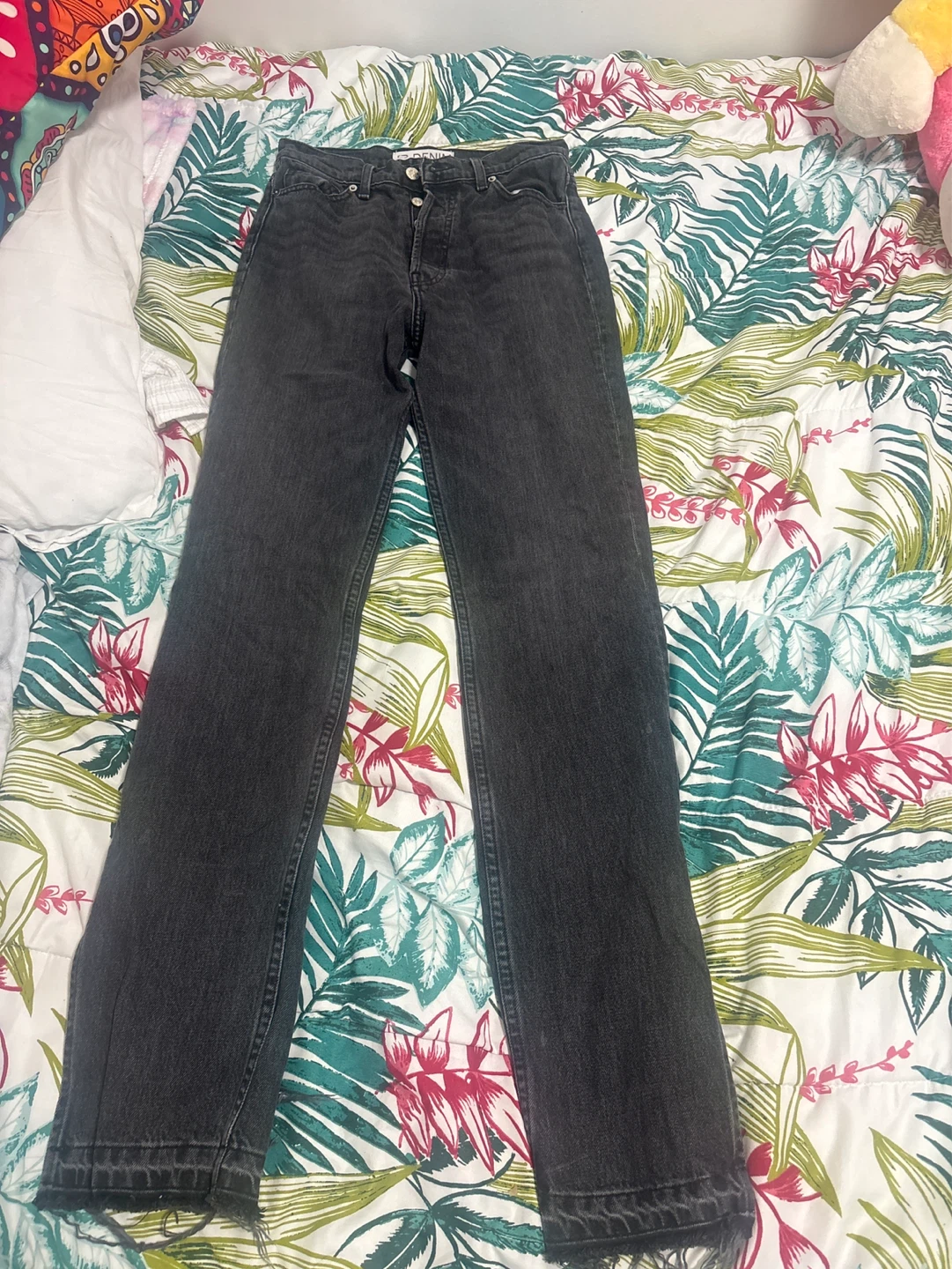 Denim Straight Leg Jeans size 26