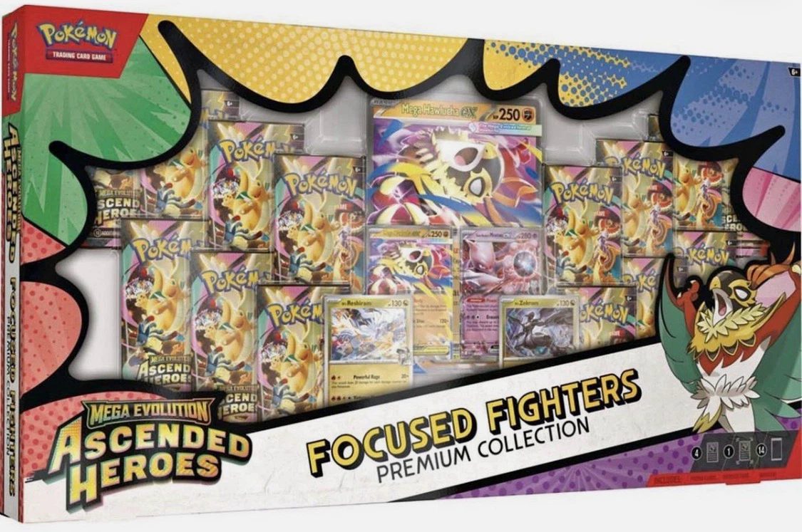 Ascended heroes Focused Fighters Premium Collection