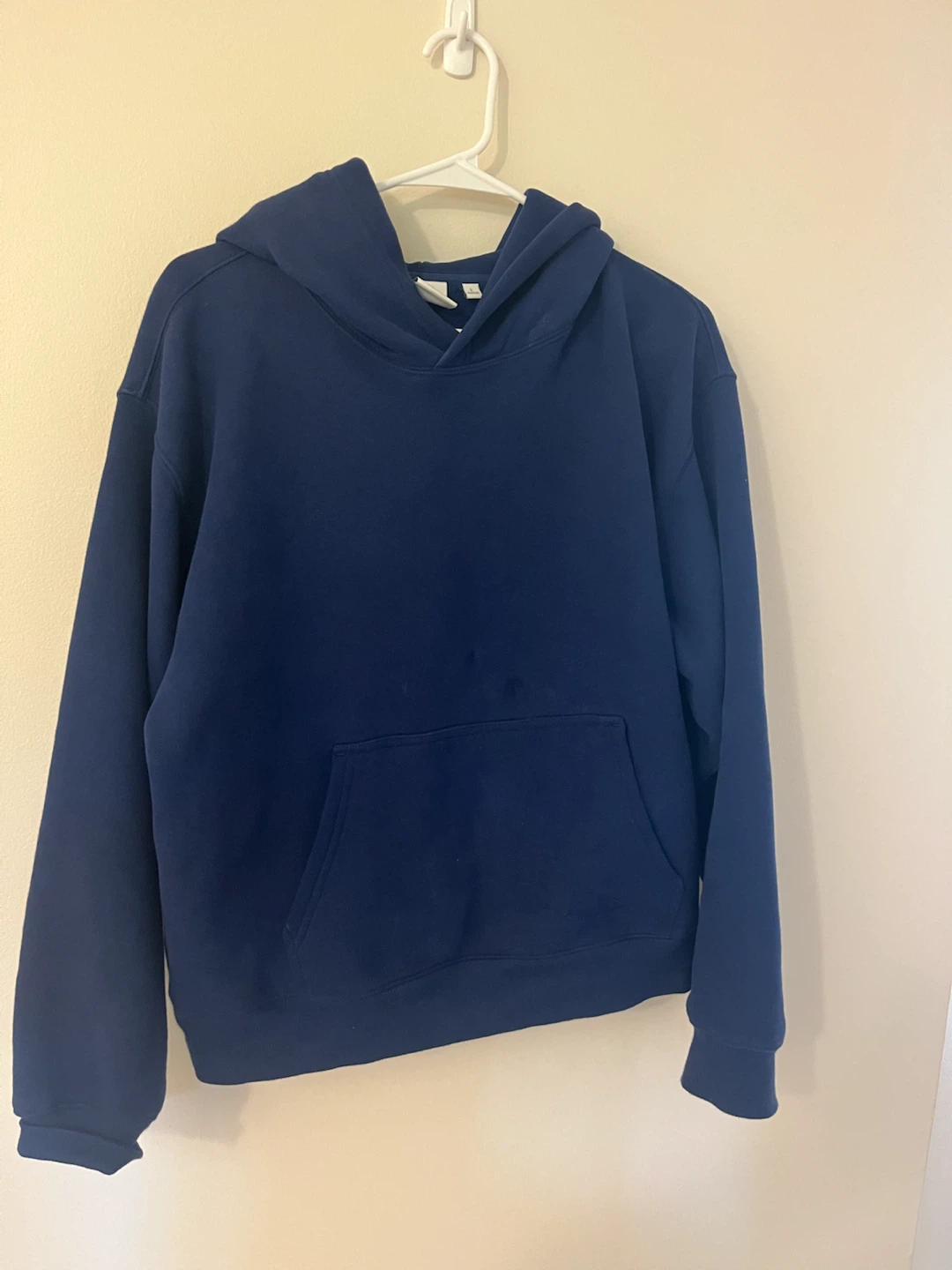 ARITZIA Navy Blue Sweatfleece Hoodie