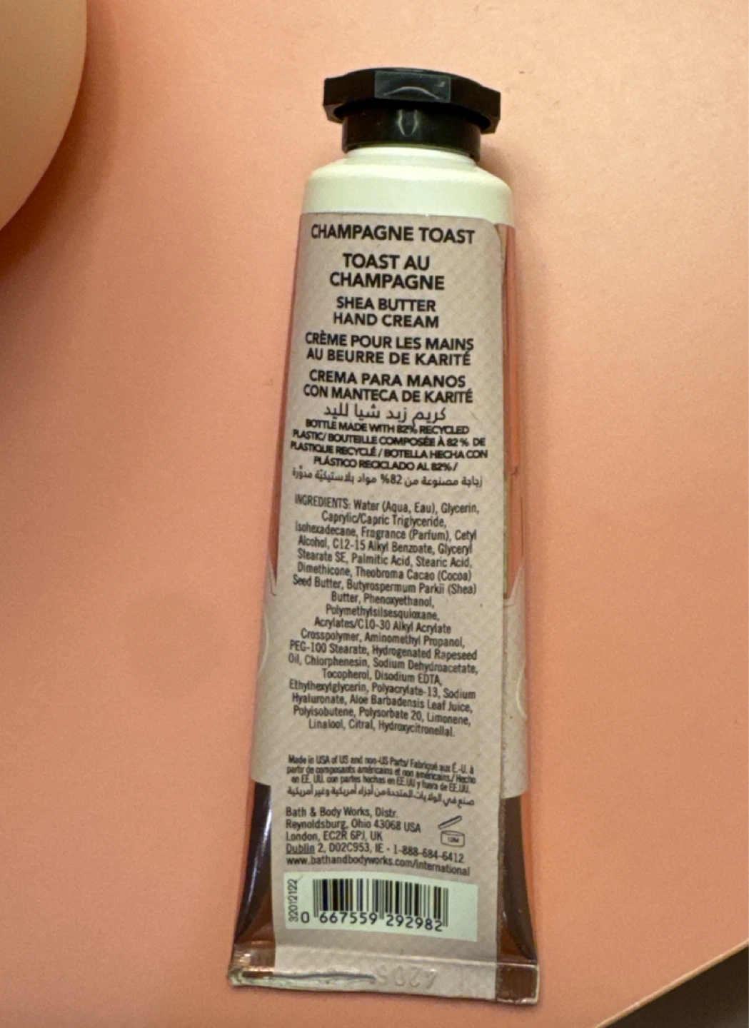 Bath & Body Works Champagne Toast Shea Butter Hand Cream - photo 2
