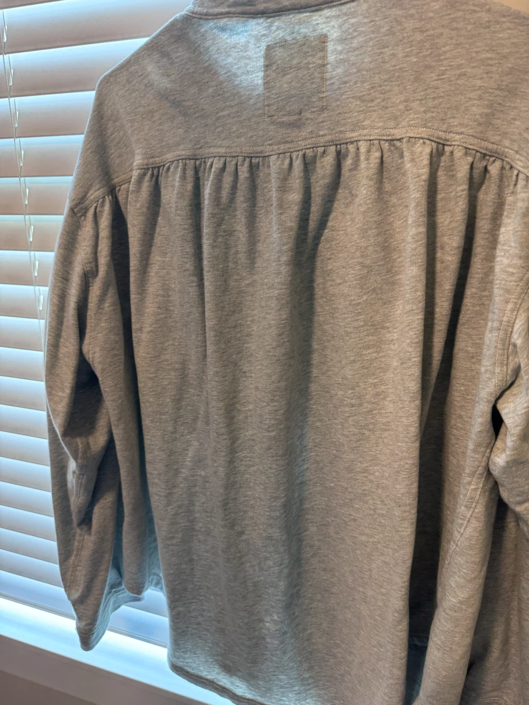 Aerie Grey Long Sleeve Button-Up Shirt M/M - photo 5