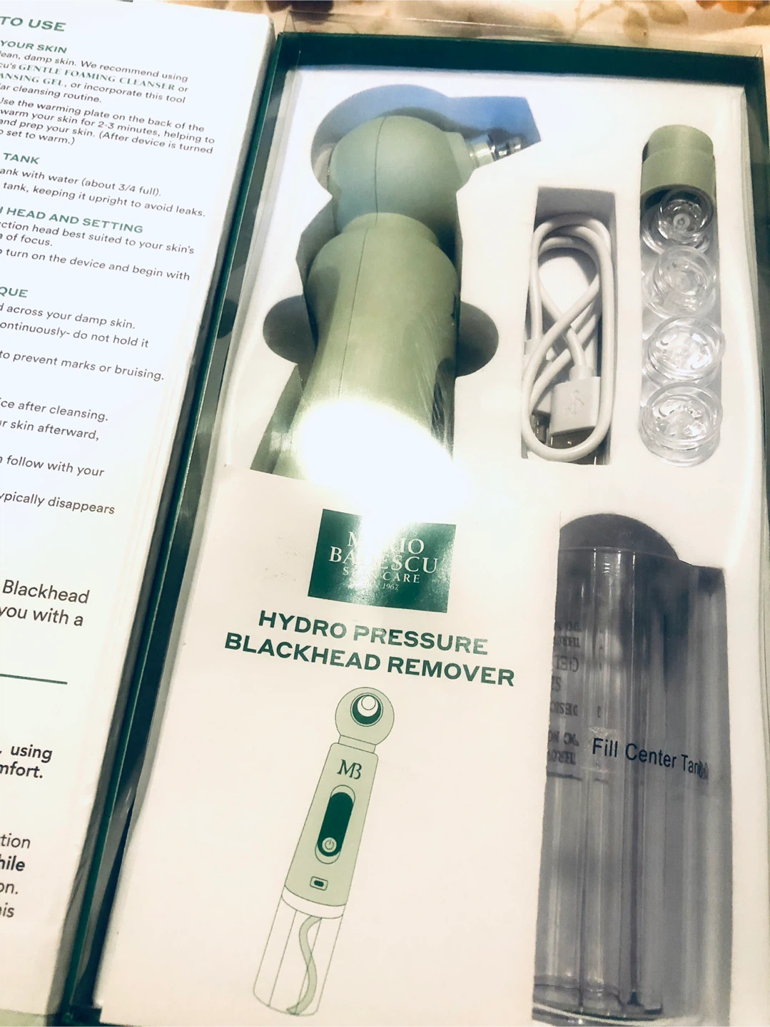 NEW Mario Badescu Hydro Pressure Blackhead Remover Kit - photo 5