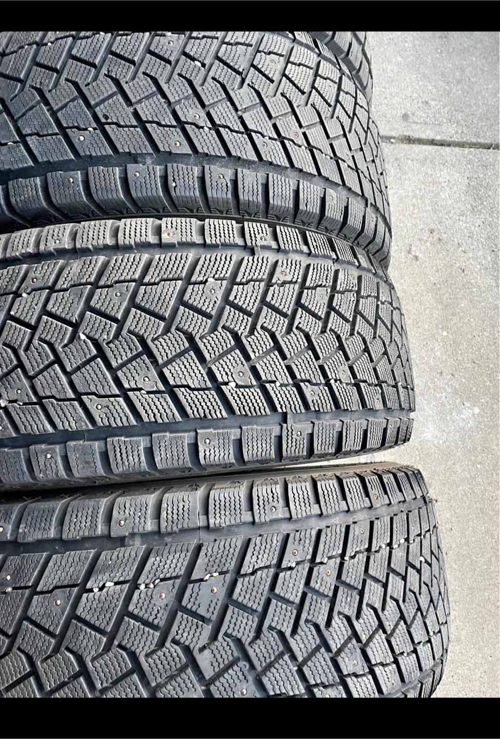 Studded Winter Tires 275/55/20