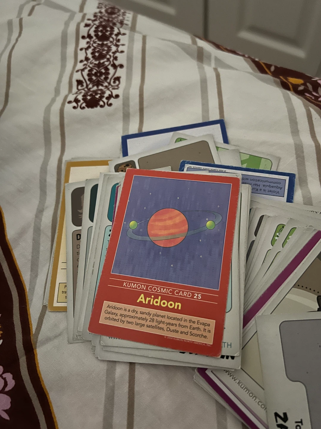 Kumon Cosmic Cards Set