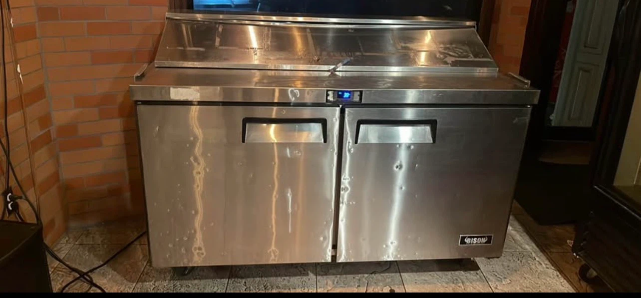 Bison Stainless Steel Commercial Refrigerator