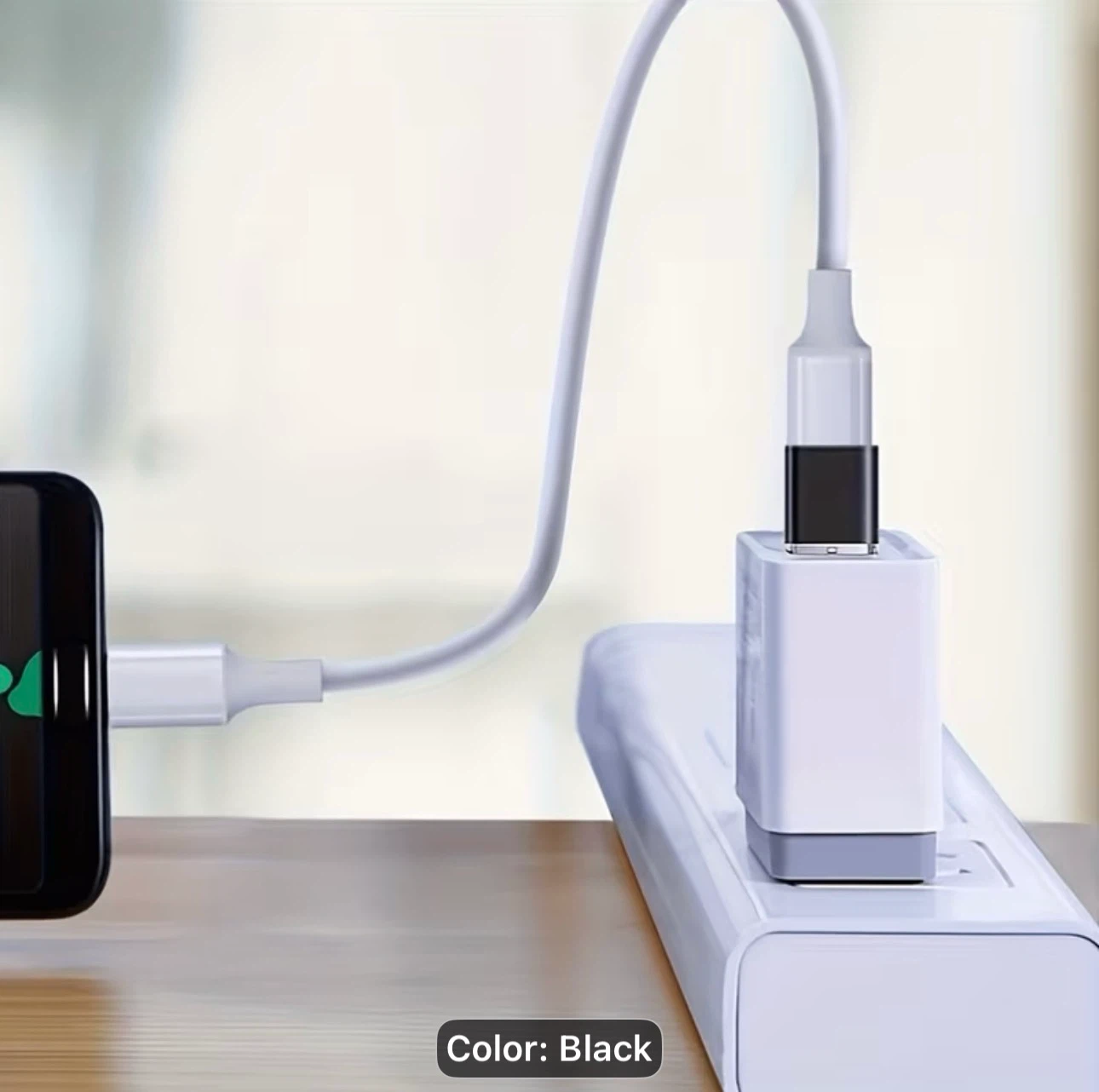 5-Pack USB-C to USB-A Male OTG Adapter Set, Micro USB - photo 3