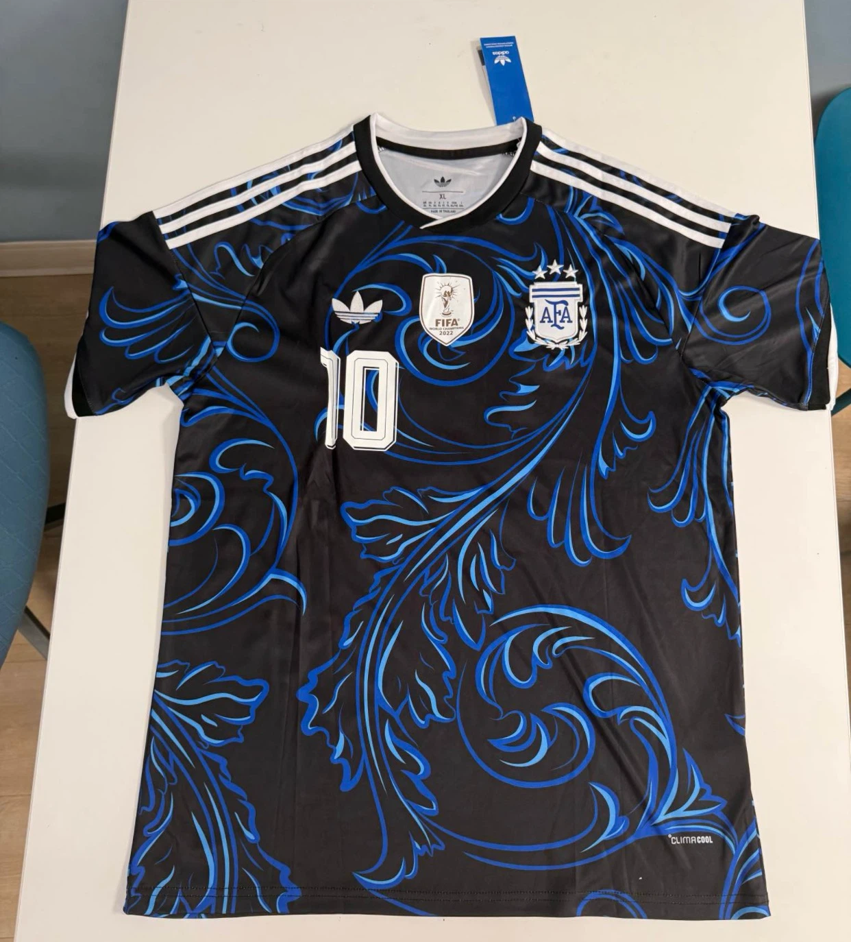 Adidas Argentina Messi 10 Soccer Jersey