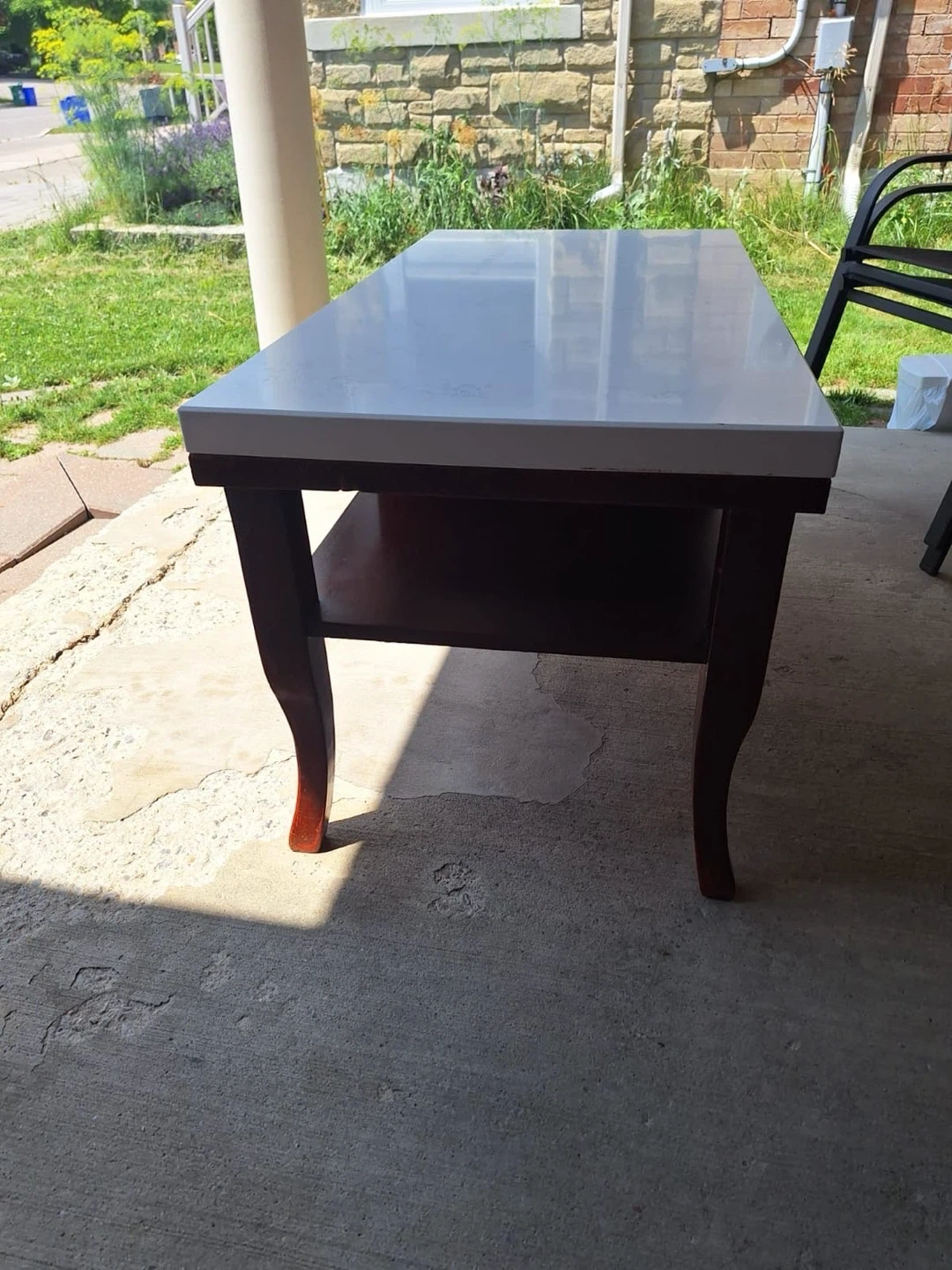 Table with quartz double edge top - photo 3