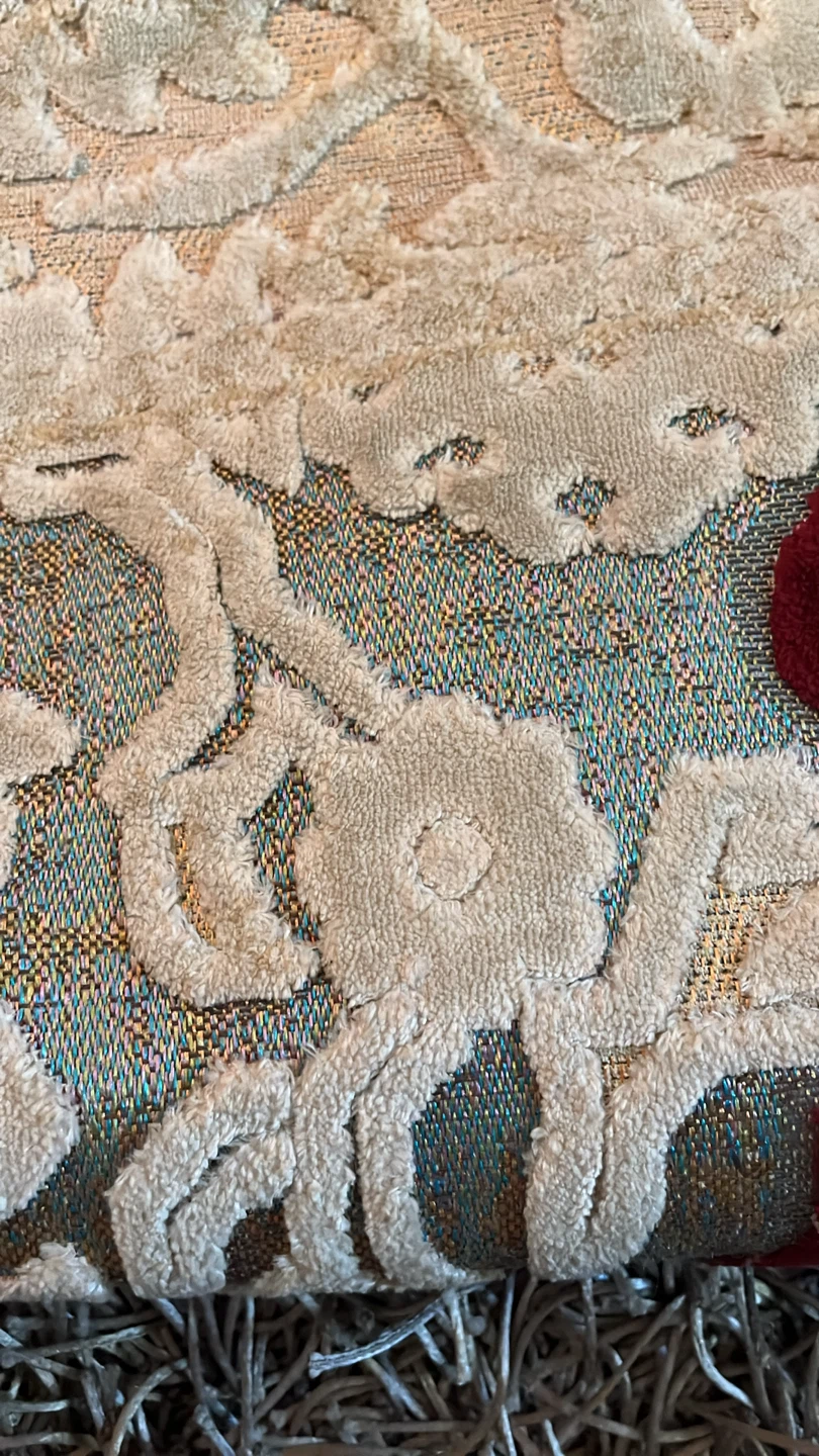 Rug cream and burgandy - photo 2