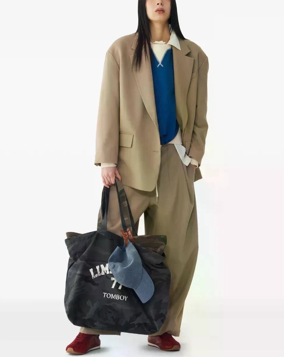 Studio Tomboy Oversized Wool Blend Blazer