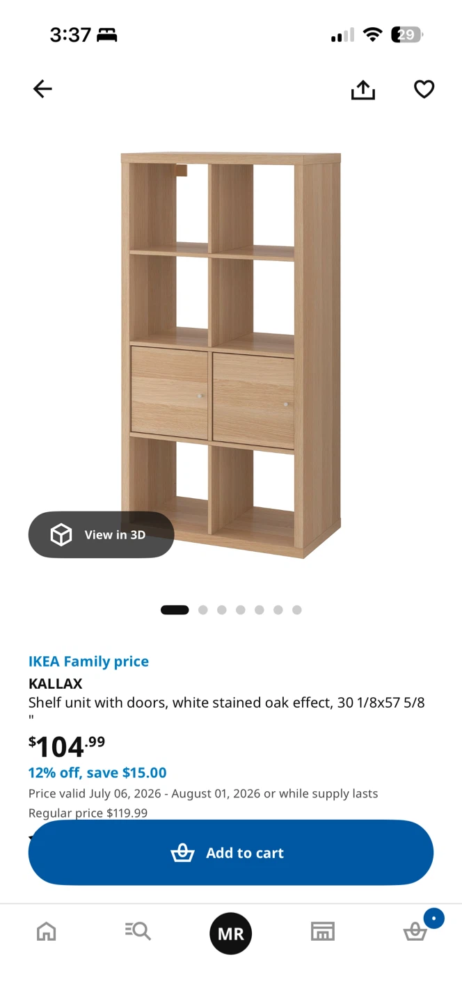 IKEA KALLAX Shelf Unit