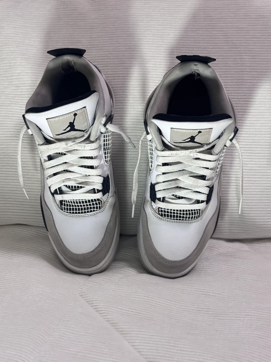 Jordan 4- Retro Military Black- Size 9.5M/11W - photo 3