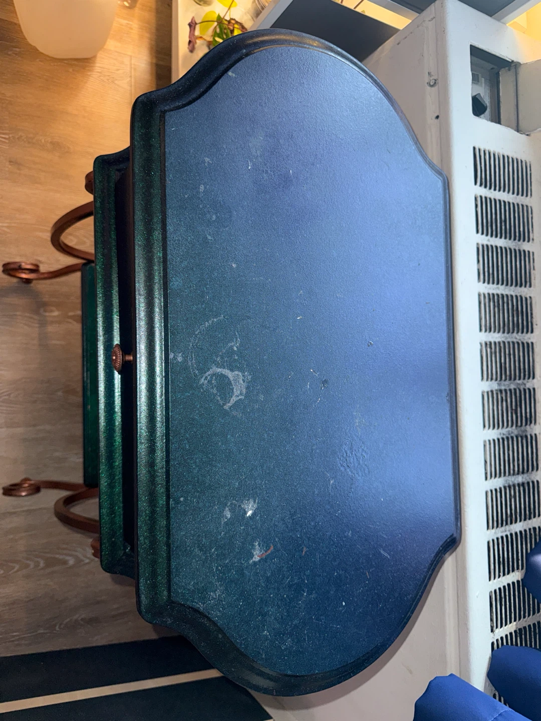 Vintage Accent Table with Drawer - photo 2