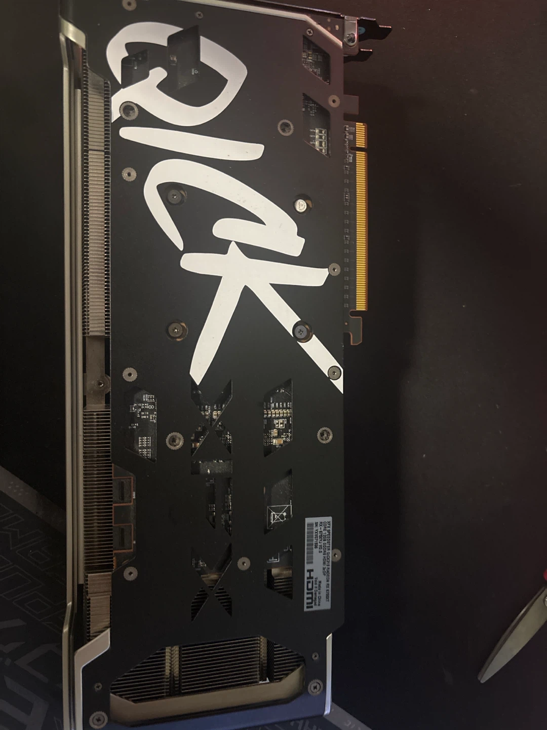 XFX Speedster QICK319 RX 6750XT Graphics Card 12gb VRAM