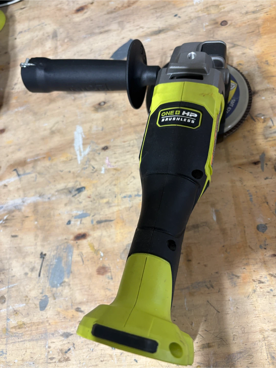 RYOBI 18V ONE+ HP Brushless Cordless 4-1/2 in. Angle Grinder - photo 2