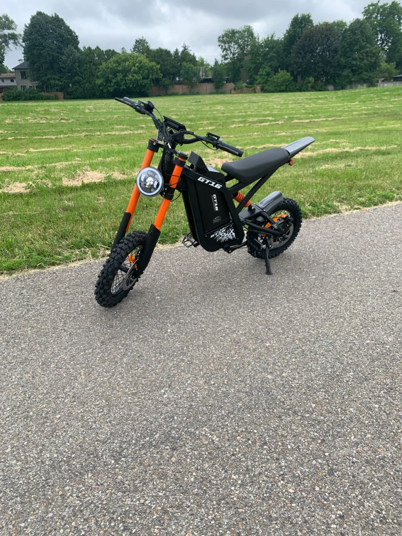 GT16 Electric Dirt Bike - Orange/Black negotiable