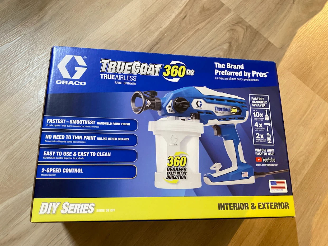Graco TrueCoat 360 Dual-Speed Paint Sprayer