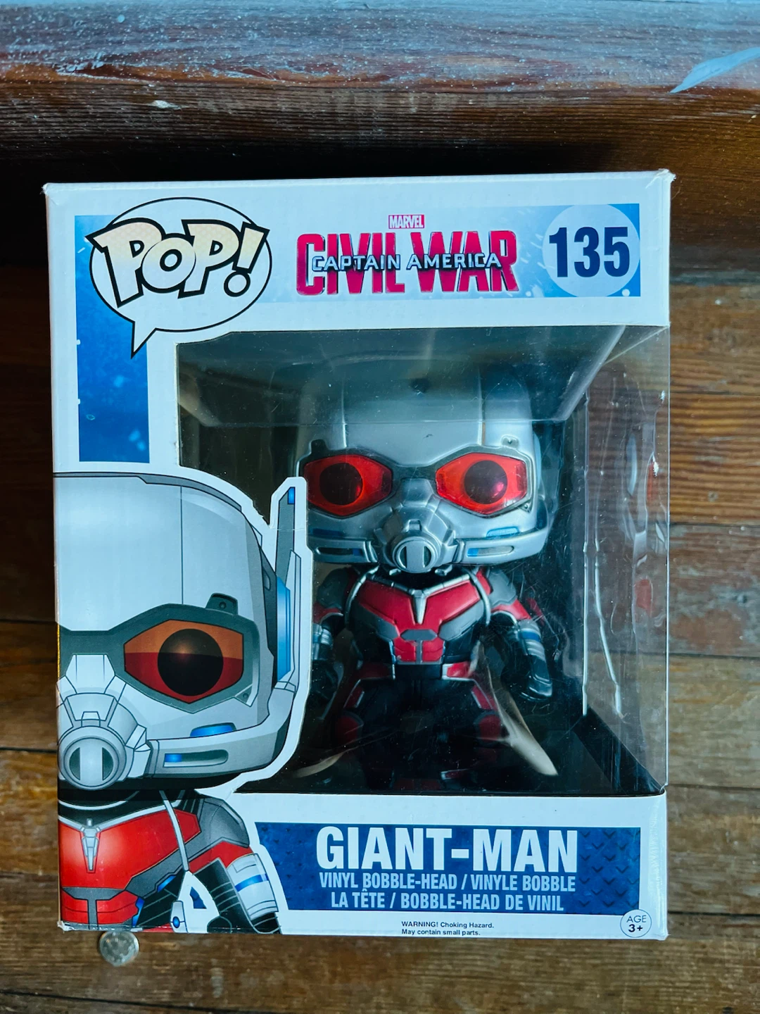 Funko Pop! Giant-Man Marvel Civil War #135 Vinyl Bobble-Head
