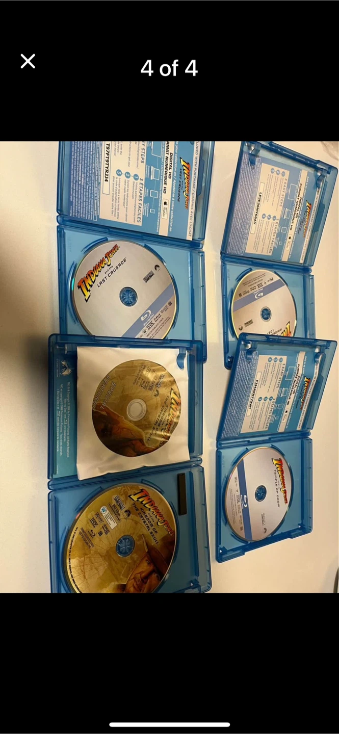 Indiana Jones Blu Ray Collection - photo 3