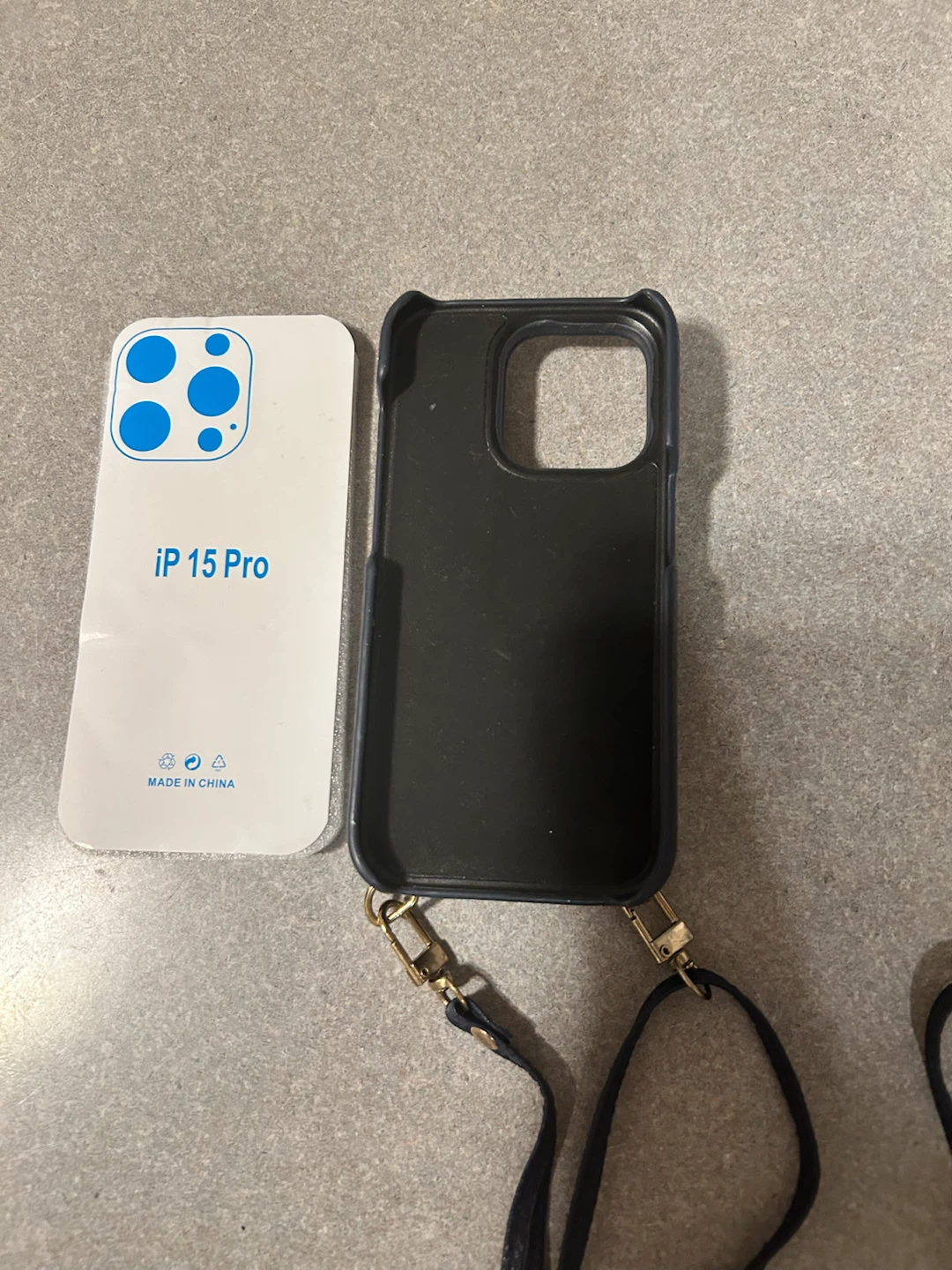 iPhone 15 Pro Wallet Case with Strap