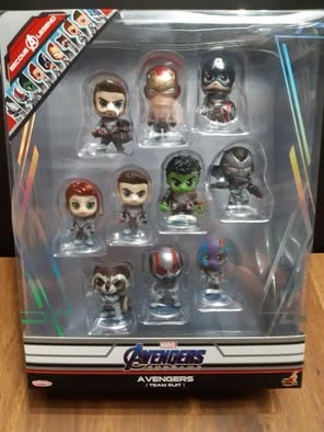 Hot Toys Cosbaby Avengers Endgame Team Suit Exclusive Figure Set