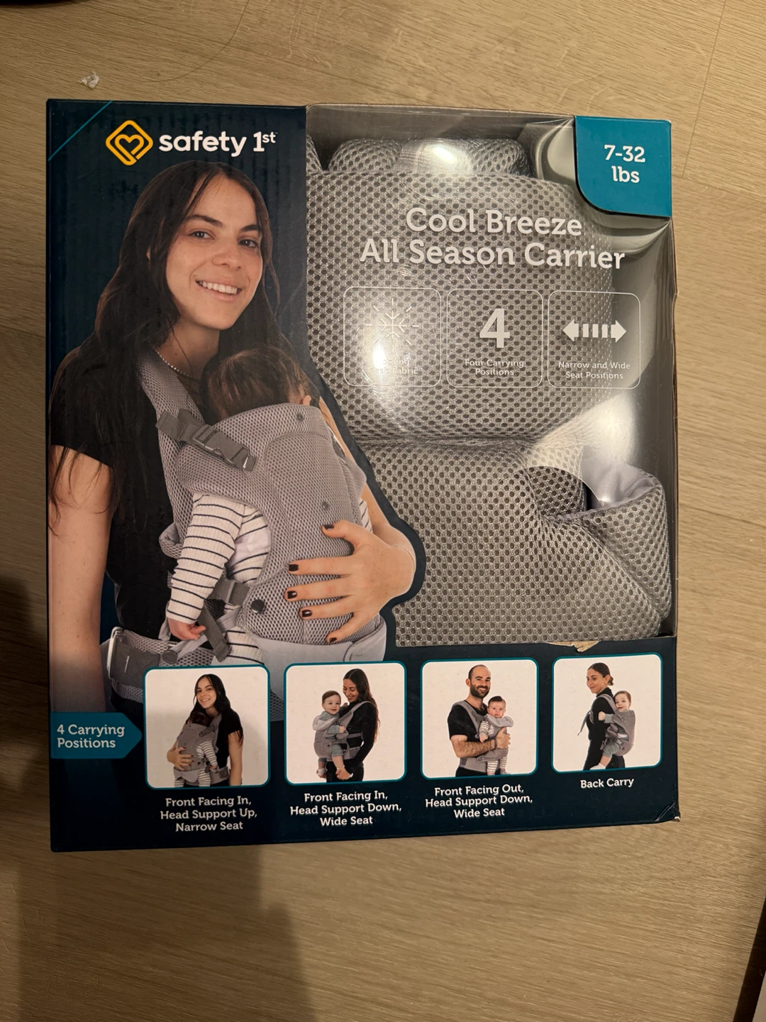 Safety 1st Cool Breeze All Season Carrier
