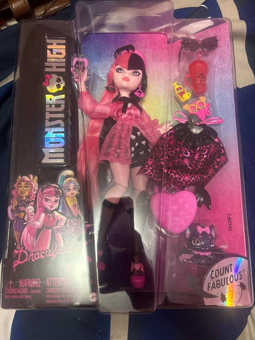 Sealed Monster High Draculaura Doll with Accessories