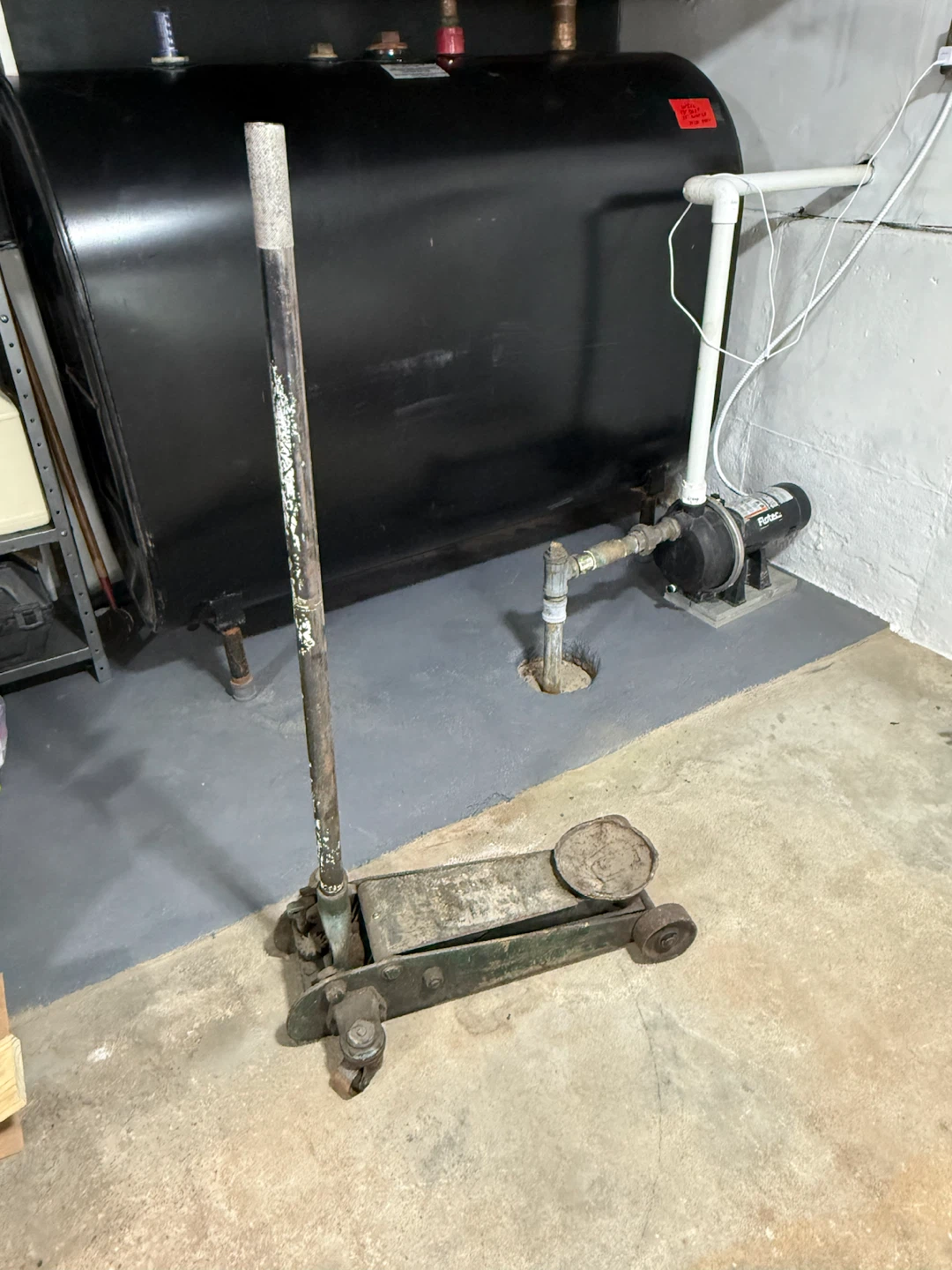 Vintage Floor Jack - photo 2