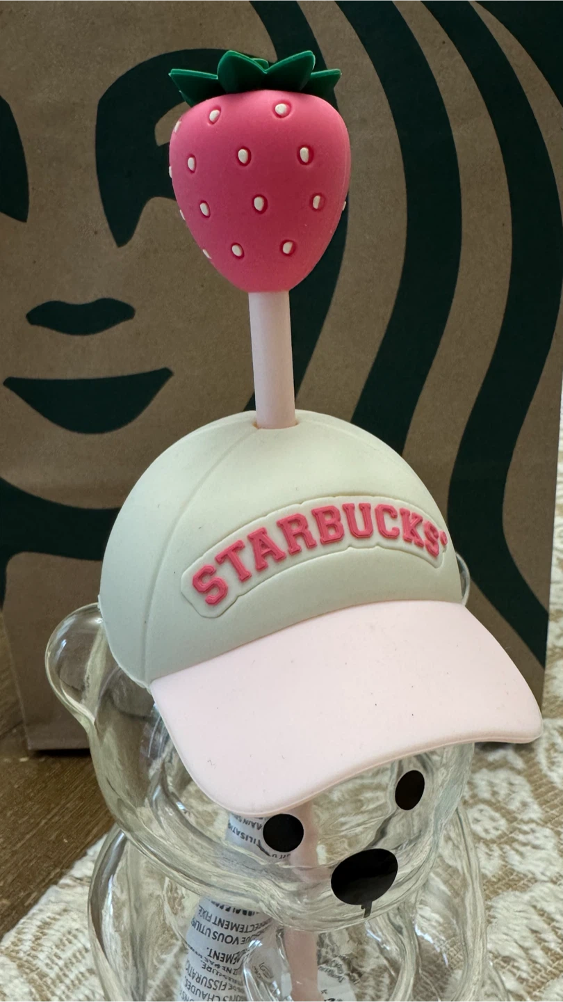 Starbucks Bearista Glass Pink Drink - photo 3