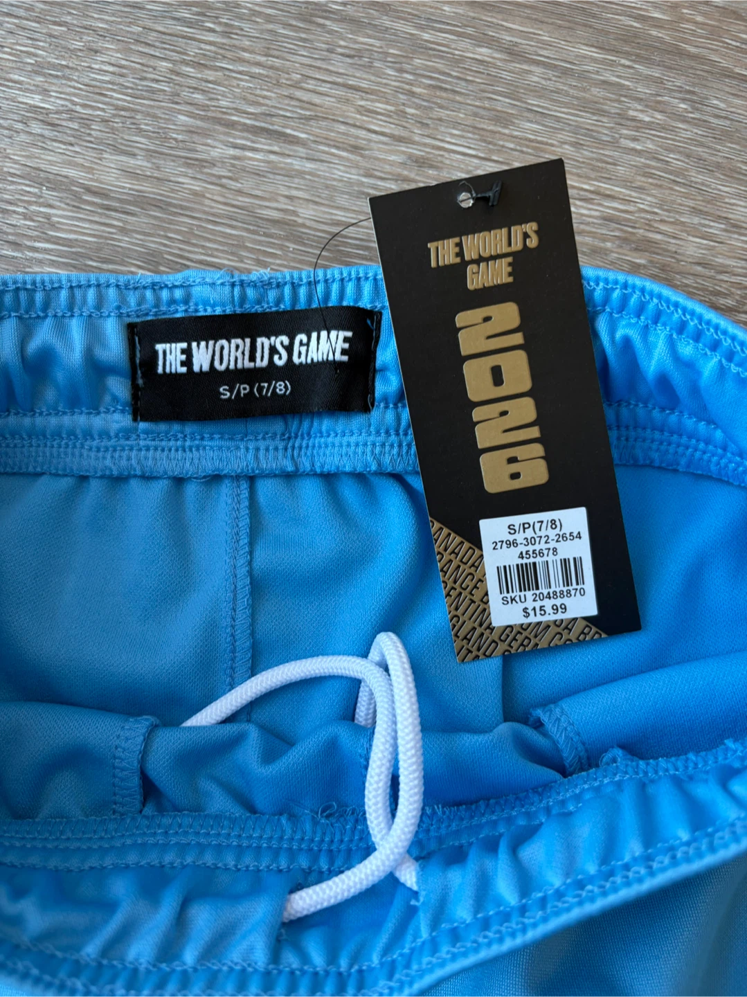 Argentina Blue Soccer Shorts S - photo 2